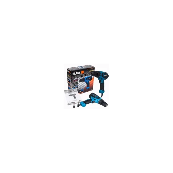 BLACK fúró csavarozógép 10mm 850W – 12061
