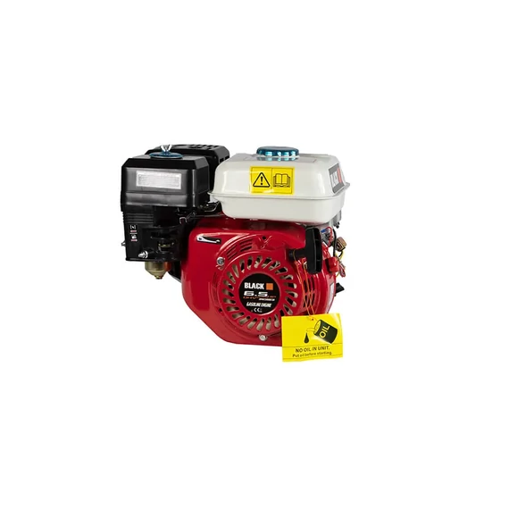 BLACK vízszintes tengelyű motor benzines 6.5HP – 13700