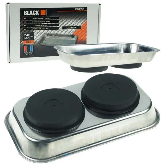BLACK mágneses csavartartó tálca 240mm – 28762