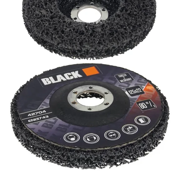 BLACK univerzális tisztító, csiszoló korong 125 mm – 42704