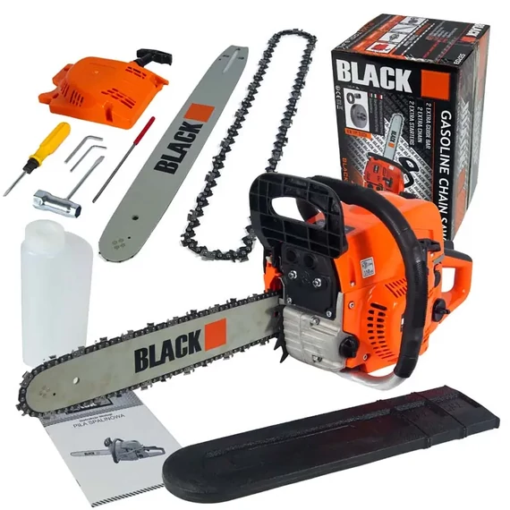 BLACK benzinmotoros láncfűrész 4.2HP – 53703