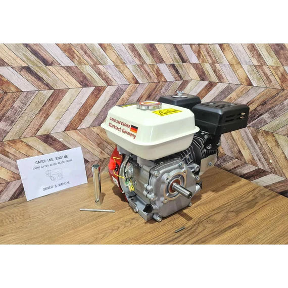 Starktech 7,5 LE benzinmotor, 4 ütemű motor fűrészekhez, gokarthoz, hobbi járművekhez, SK-GK200
