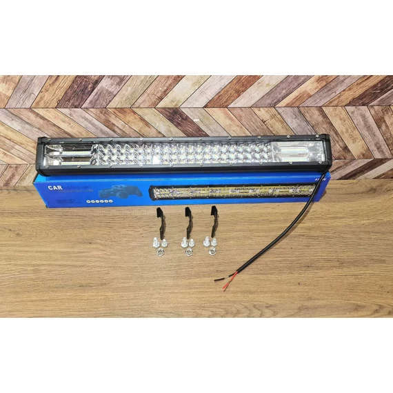 Terepjáró LED reflektor, autós fényhíd 8x59cm, BAR-590