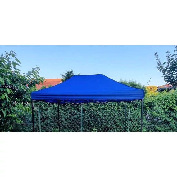 Ponyva 2x3 méteres, kék színben kerti sátorhoz, pavilonhoz, sörsátorhoz, 2x3 m sátor ponyva KSP-2x3-K