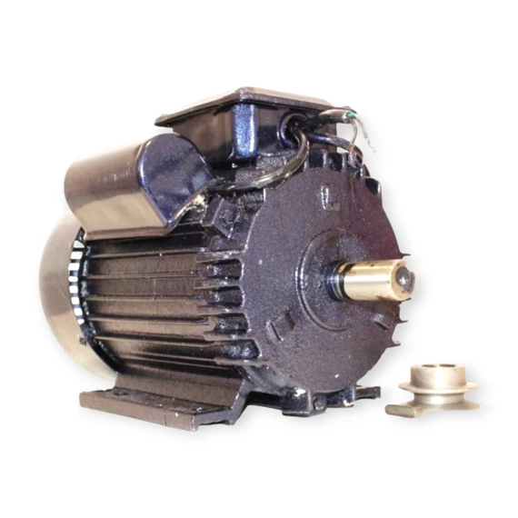 Acél egyfázisú masszív villanymotor 2,2 kW 1500 ford./perc, réztekercs