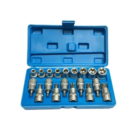 Haina külsõ/belsõ torx készlet, 1500W, 1/2" méret, 19-részes, HA-2006