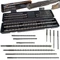 BLACK 11db sds plus fúrószár betonfúró készlet dobozban – 33606
