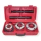KrafTech kézi racsnis csõmenetmetszõ készlet, 1500W, 1/4&quot;, 1/2&quot;, 2&quot; méretek, HA-1436