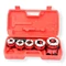 KrafTech Kézi csõ menetmetszõ, racsnis, 3/8&quot; - 1/2&quot; - 3/4&quot; - 1&quot; - 1_1/4&quot;, 5db-os, HA-1381