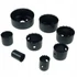 Kép 4/5 - BLACK Lyukfűrész készlet 11-25mm, 11db-os körkivágó készlet fához – 21000
