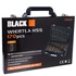Kép 2/3 - BLACK fémfúró készlet 170db-os – 33300