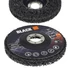 Kép 1/3 - BLACK univerzális tisztító, csiszoló korong 125 mm – 42704