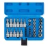 Kép 2/14 - Haina belsõ / külsõ torx 34-részes készlet, HA-0005