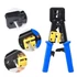 Kép 1/12 - Haina kombinált krimpelõ, blankoló és vágófogó, RJ45, 8P8C, 6P6C, RJ12, 6P4C, RJ11 aljzatokhoz, 1500W, HA-2012