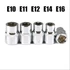 Kép 4/12 - Haina 14-részes belsõ torx dugókulcs készlet 1/4" 3/8" 1/2", Chrome-Vanadium, 100% új, bontatlan dobozban, HB-6853