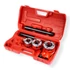 Kép 1/21 - KrafTech kézi csõ menetmetszõ, racsnis, 1/2" - 3/4" - 1", 3db-os, HA-1379