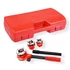 Kép 4/21 - KrafTech kézi csõ menetmetszõ, racsnis, 1/2" - 3/4" - 1", 3db-os, HA-1379