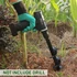 Kép 15/15 - Univerzális földfúrószár - 30cm hosszú, 10cm átmérõjû fúrószár fúrógépekhez, HM-7411