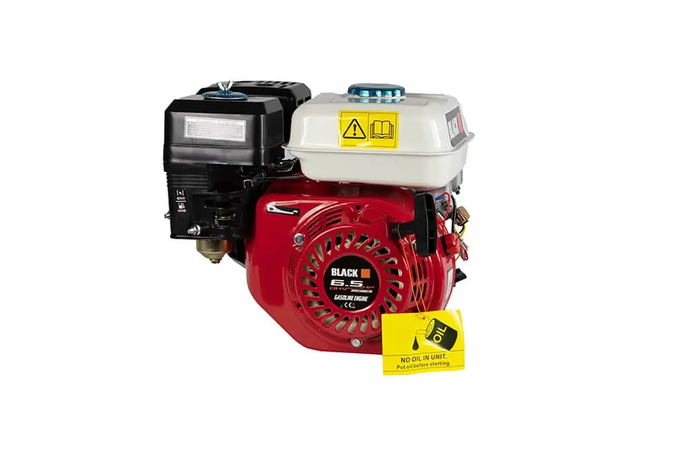 BLACK vízszintes tengelyű motor benzines 6.5HP – 13700