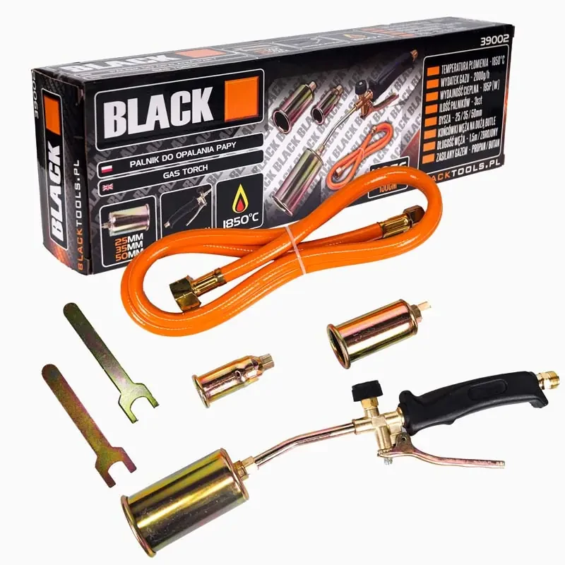 BLACK gáz perzselő 3 fejjel – 39002