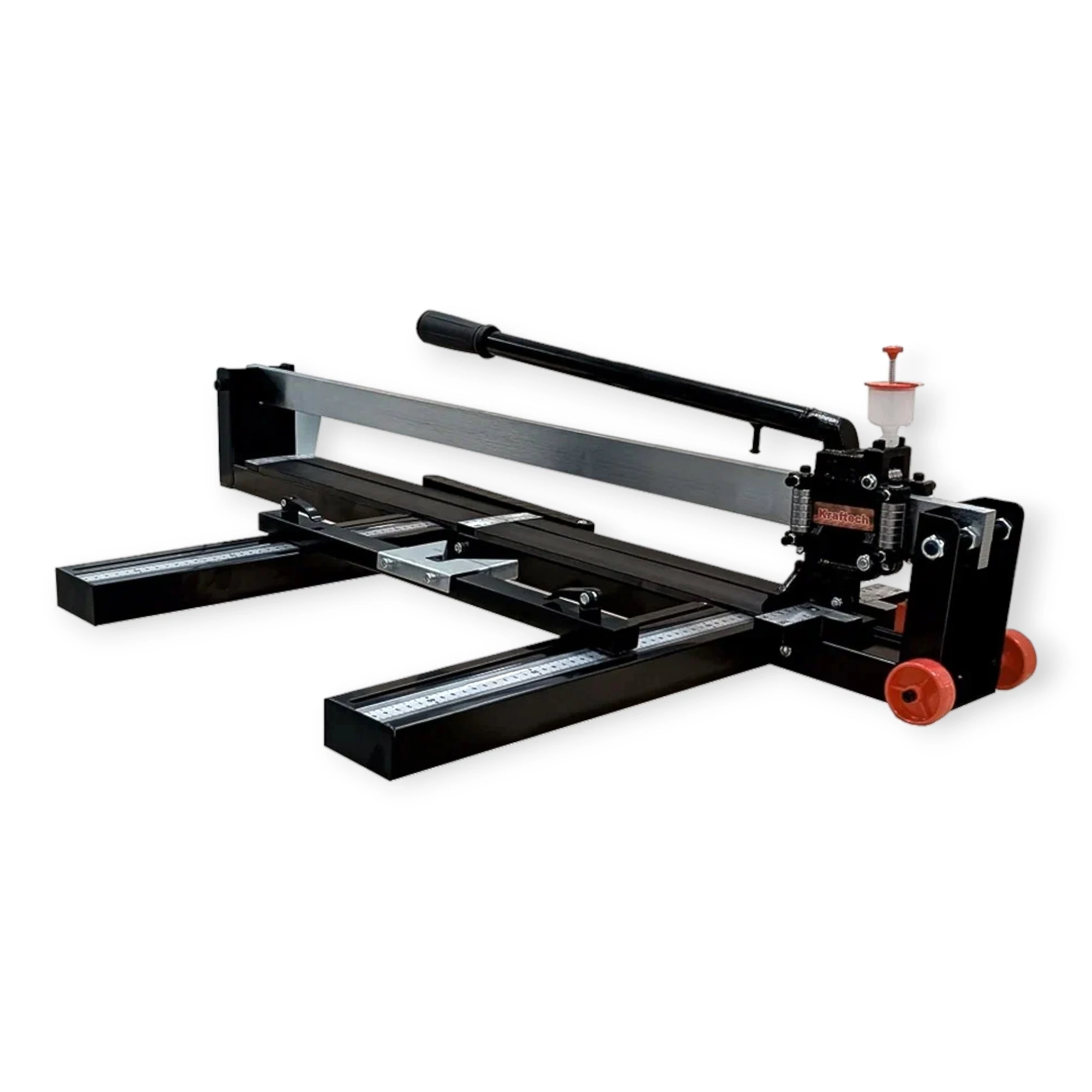 Kraftech ipari sínes, csapágyazott 1200 mm-es csempevágó, KT-TCU-120